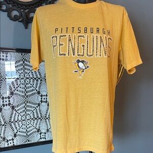 NHL Pittsburgh Penguins Gold Tee